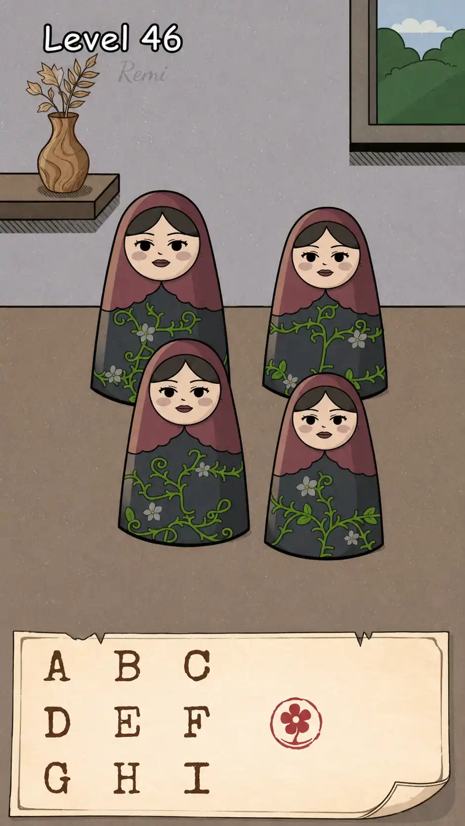 جواب مرحله ۴۶ بازی Flower Forest