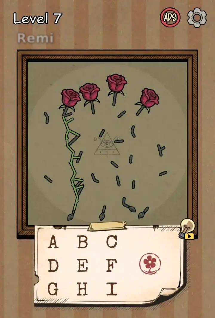 جواب مرحله ۷ بازی Flower Forest